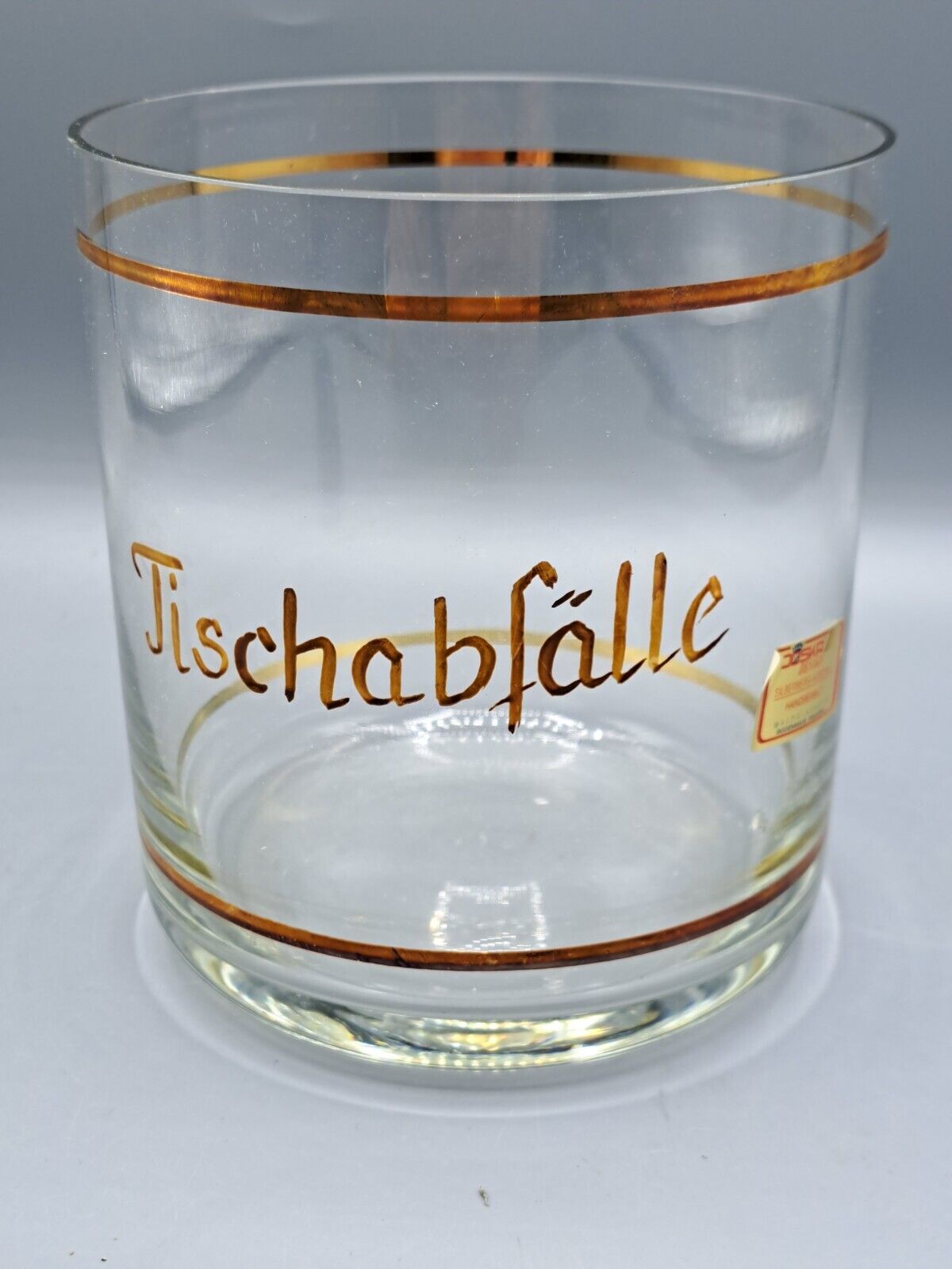 Joska Silberberg-Kristall, Tischabfälle Glasbehälter, Handbemalt